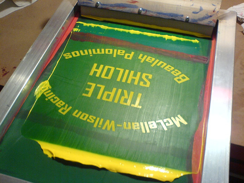 絲印工廠車間實拍