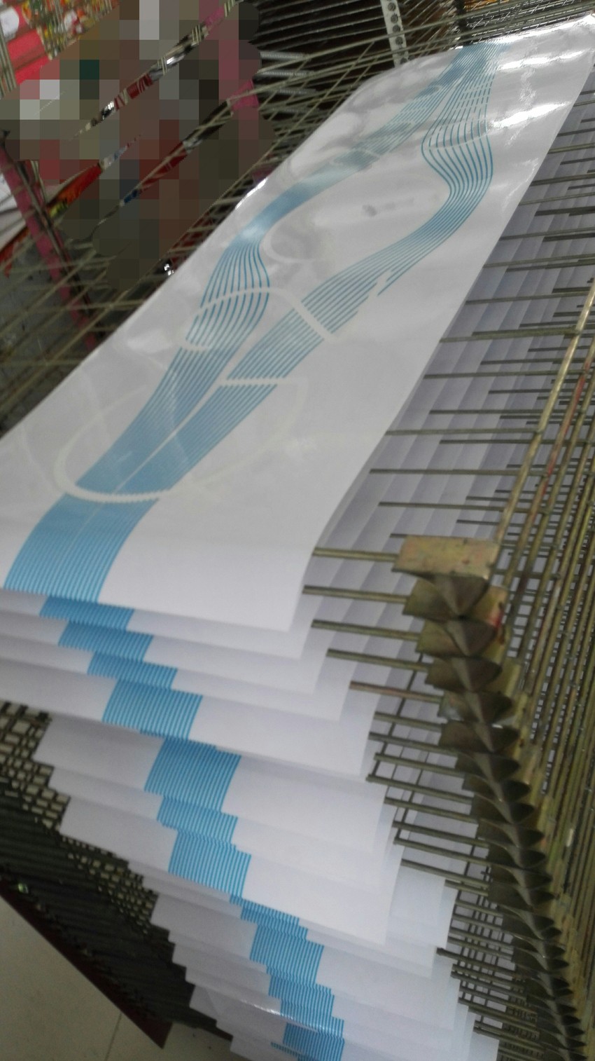 車貼不干膠絲印