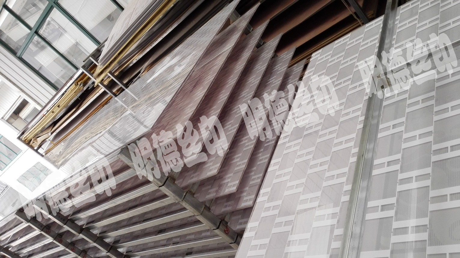 工程用板大型絲網印刷