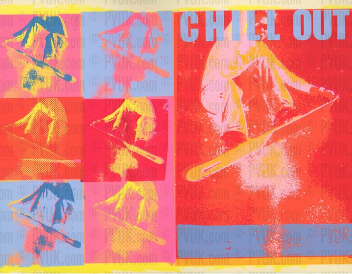 國外絲印版畫作品賞析1