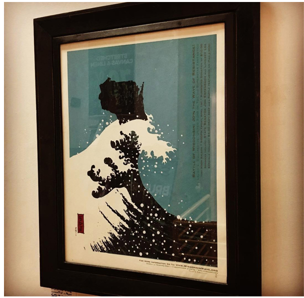 絲印版畫作品15